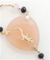 Collana Leaderline Donna in Oro rosa Pietre dure 0806CARR2CAR - 0806CARR2CAR